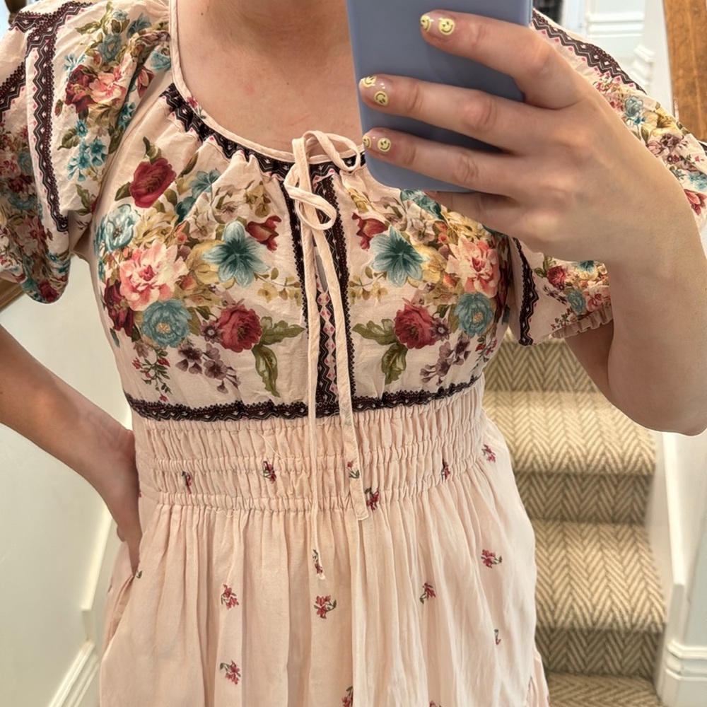 The Somerset Puff-Sleeve Maxi Dress - Picture 3 of 3